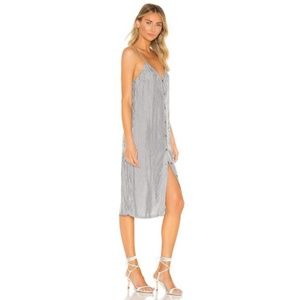 Splendid Gidget Dress in Black & White Stripe Sz M